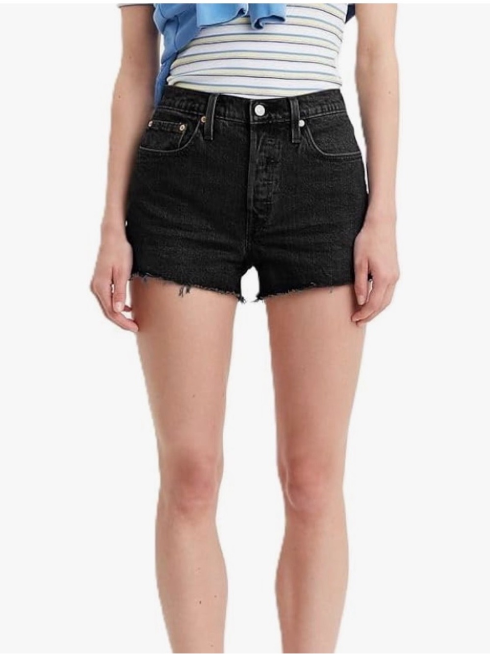 Levi's 501 Original Shorts - 24 in Lunar Black